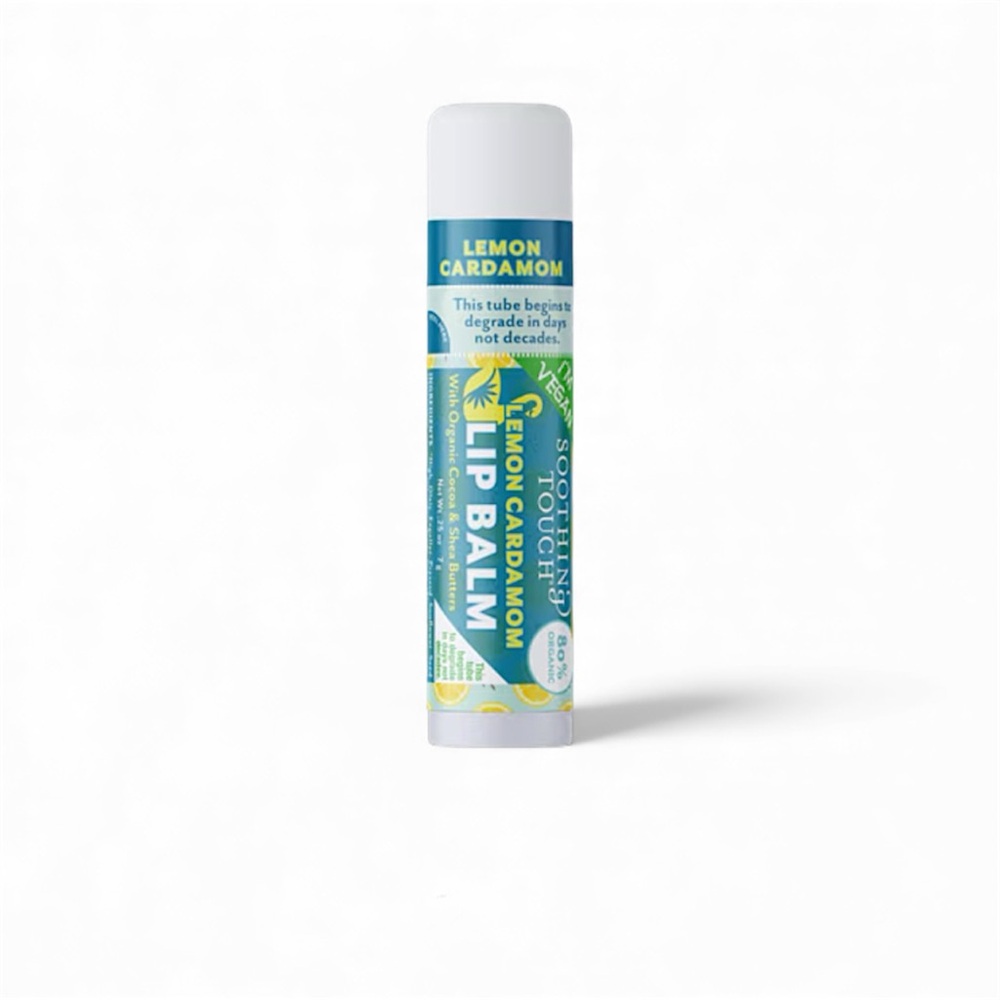 Lemon Cardamom Lip Balm by Soothing Touch